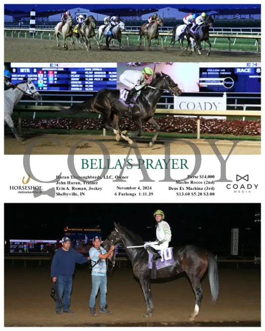 Bella’s Prayer - 11-04-24 R08 Ind Indiana Grand