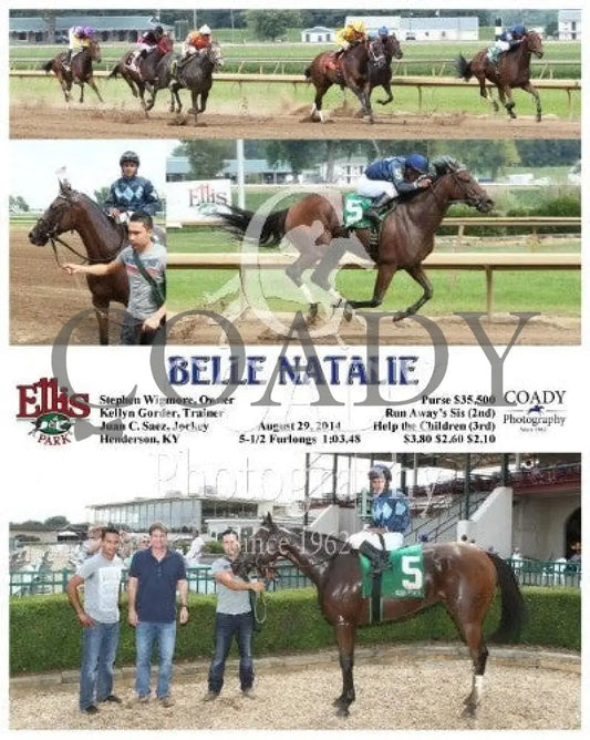 Belle Natalie - 082914 Race 05 Elp Ellis Park