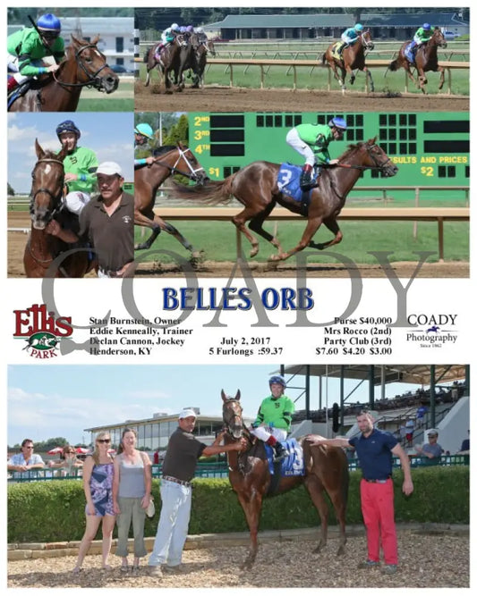 Belles Orb - 070217 Race 07 Elp Ellis Park