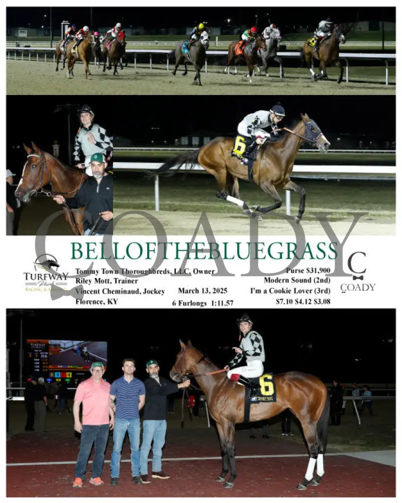 BELLOFTHEBLUEGRASS - 03-13-25 - R09 - TP Turfway Park