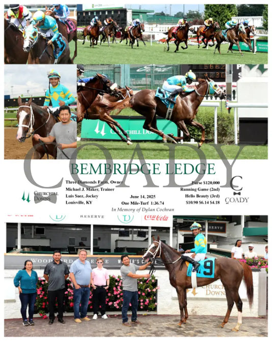 BEMBRIDGE LEDGE - 061425 - Race 08 - CD Churchill Downs