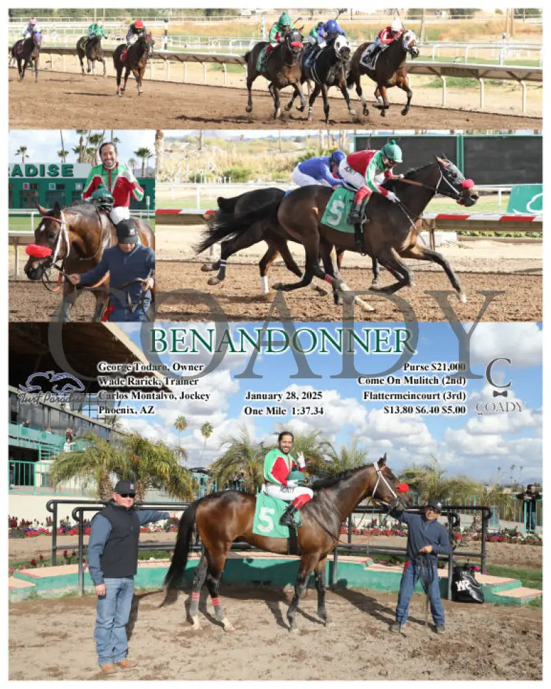Benandonner - 01-28-25 R06 Tup Turf Paradise
