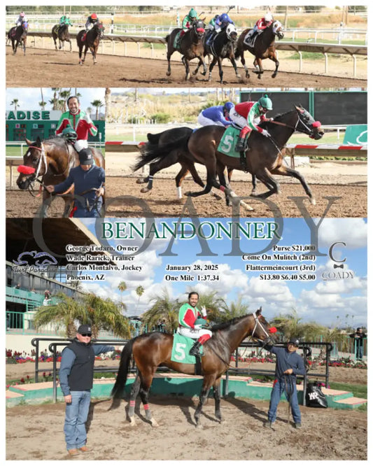Benandonner - 01-28-25 R06 Tup Turf Paradise