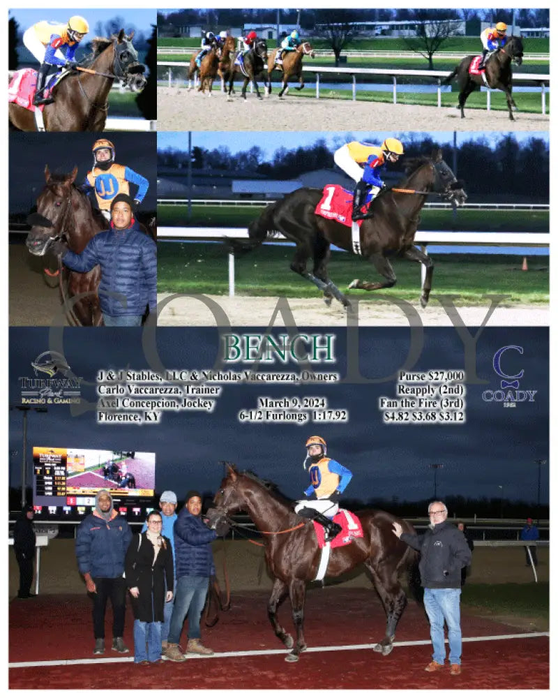 Bench - 03 - 09 - 24 R02 Tp Turfway Park