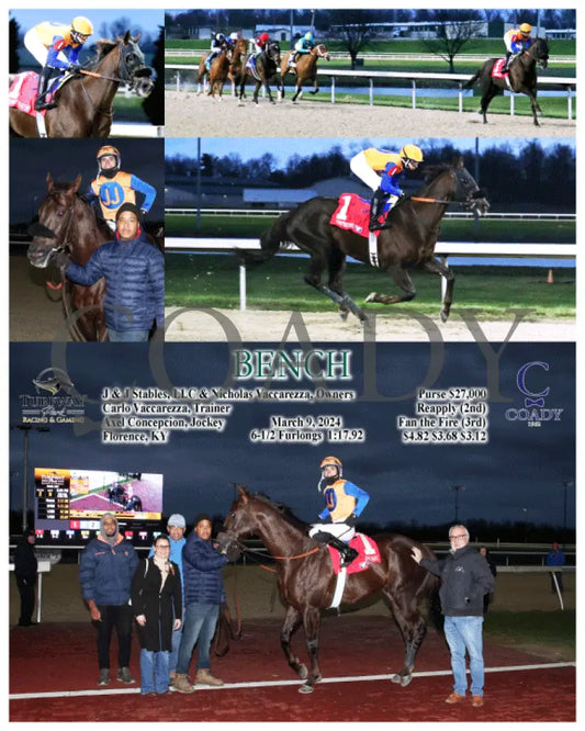 Bench - 03 - 09 - 24 R02 Tp Turfway Park