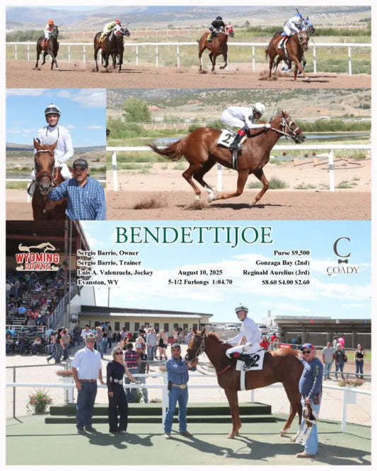 BENDETTIJOE - 08-10-25 - R06 - WYO Wyoming Downs