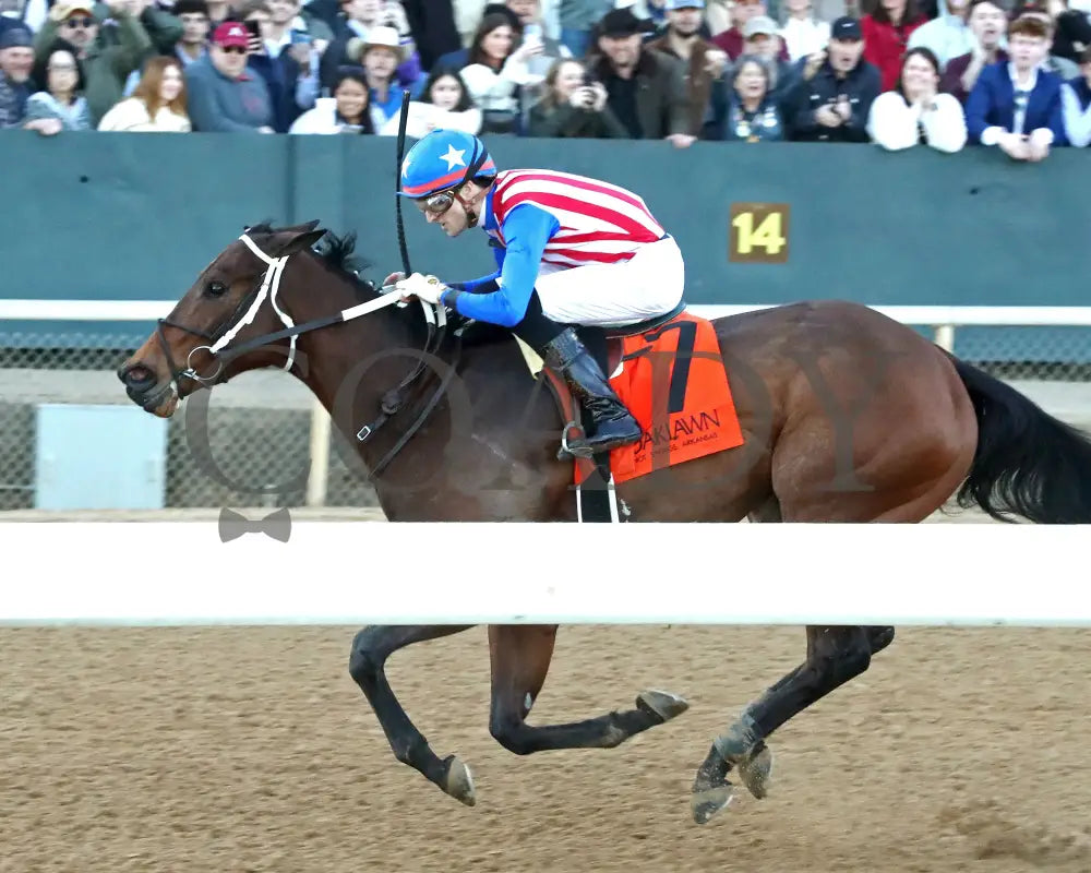 Benedetta - The American Beauty Stakes 02-01-25 R09 Op Inside Finish 01 Oaklawn Park