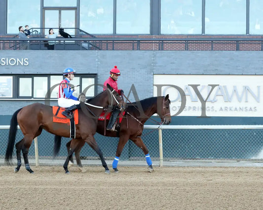 Benedetta - The American Beauty Stakes 02-01-25 R09 Op Post Parade 01 Oaklawn Park