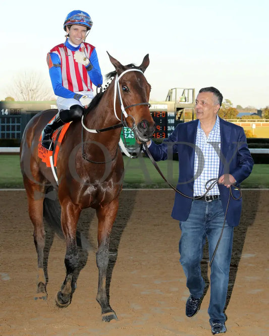 Benedetta - The American Beauty Stakes 02-01-25 R09 Op Walk In 01 Oaklawn Park