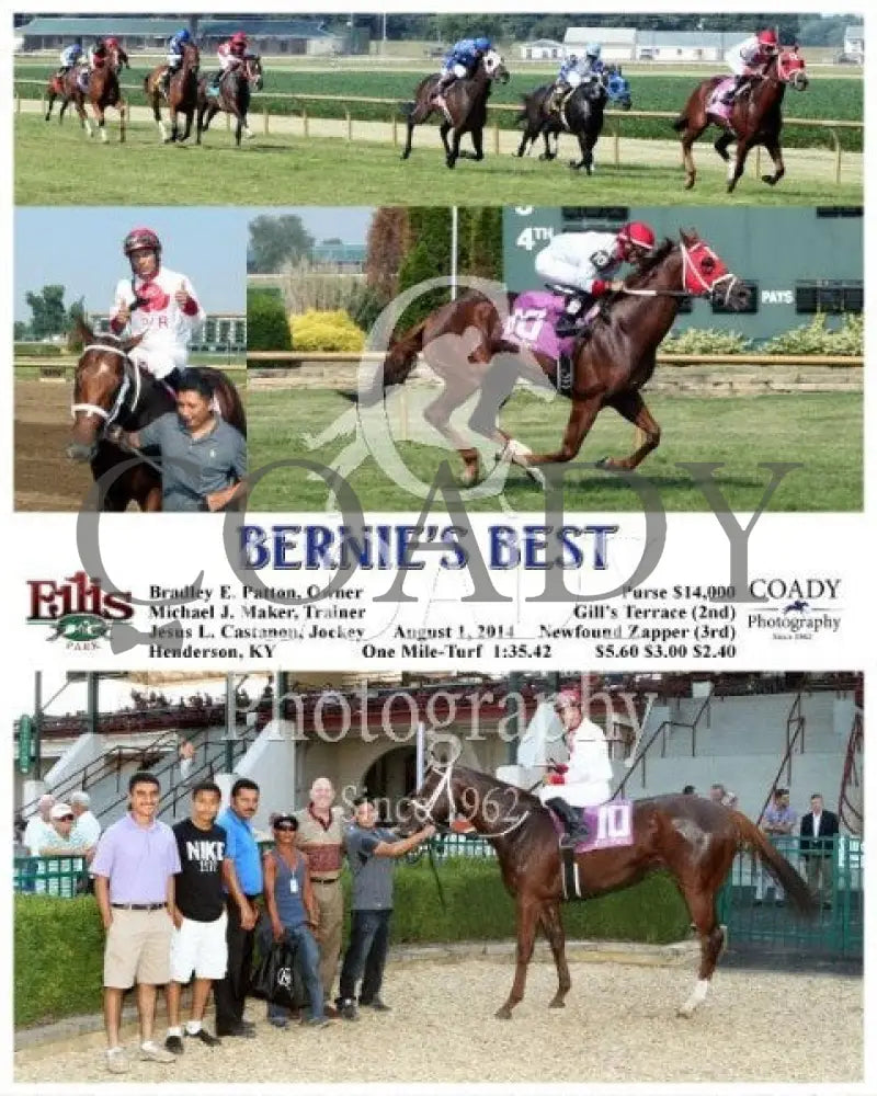 BERNIE'S BEST - 080114 - Race 08 - ELP - Coady Media - Kurtis Coady Photography