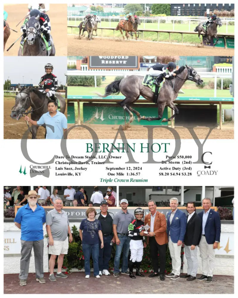 Bernin Hot - 09-12-24 R03 Cd Group Churchill Downs