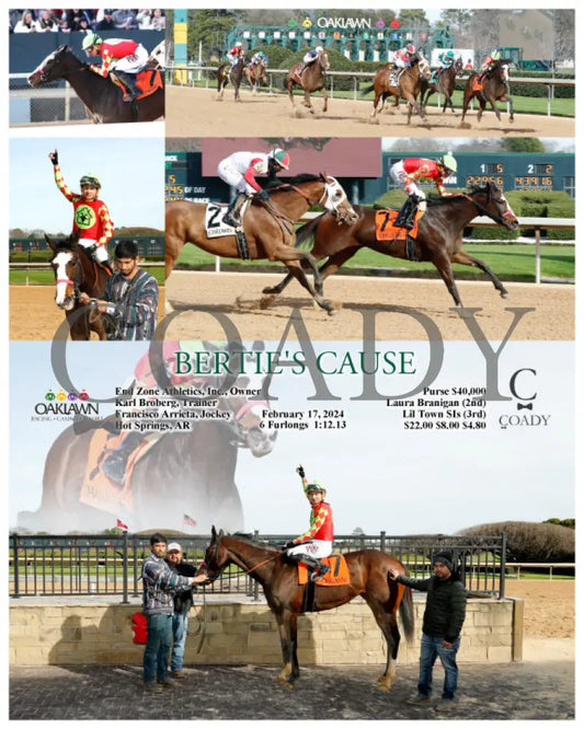 Bertie’s Cause - 02-17-24 R05 Op Oaklawn Park
