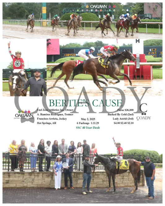 BERTIE’S CAUSE - 05-02-25 - R03 - OP Oaklawn Park