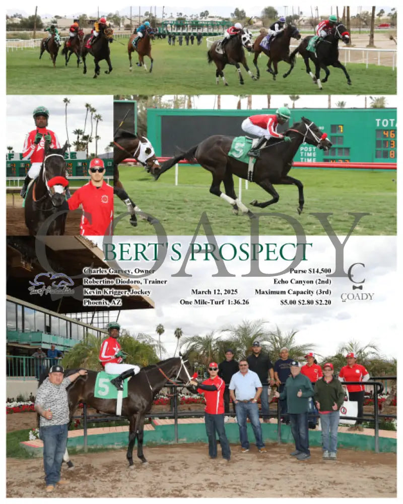 BERT’S PROSPECT - 03-12-25 - R07 - TUP Turf Paradise