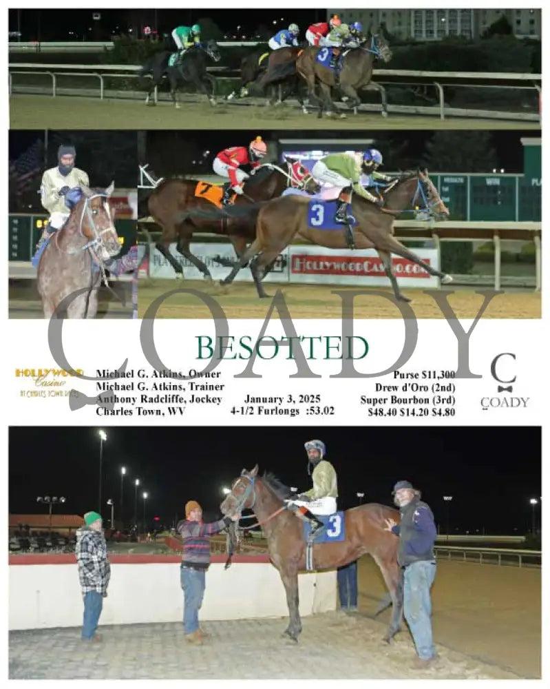 Besotted - 01-03-25 R01 Ct Hollywood Casino At Charles Town Races
