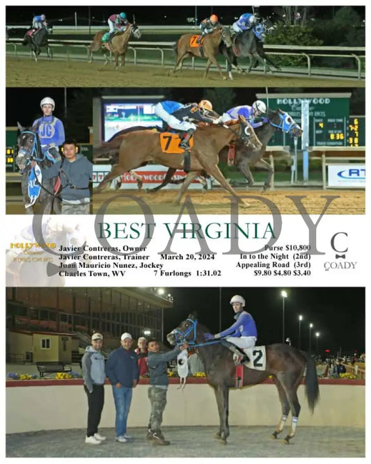 Best Virginia - 03 - 20 - 24 R04 Ct Hollywood Casino At Charles Town Races