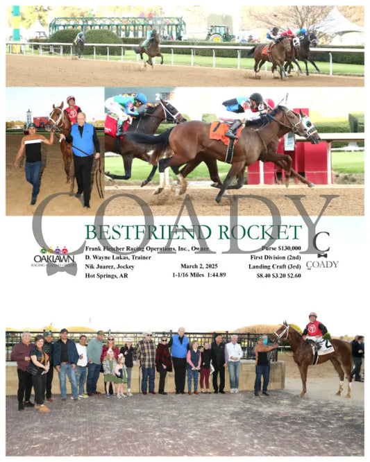 BESTFRIEND ROCKET - 03-02-25 - R09 - OP Oaklawn Park