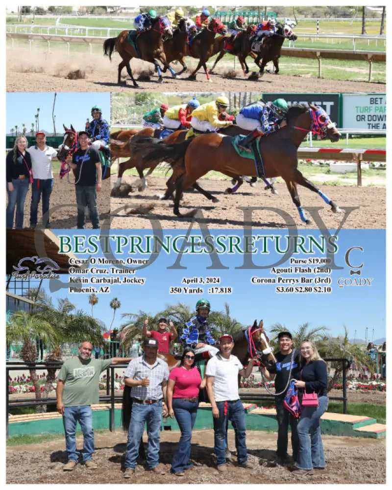 Bestprincessreturns - 04 - 03 - 24 R01 Tup Turf Paradise