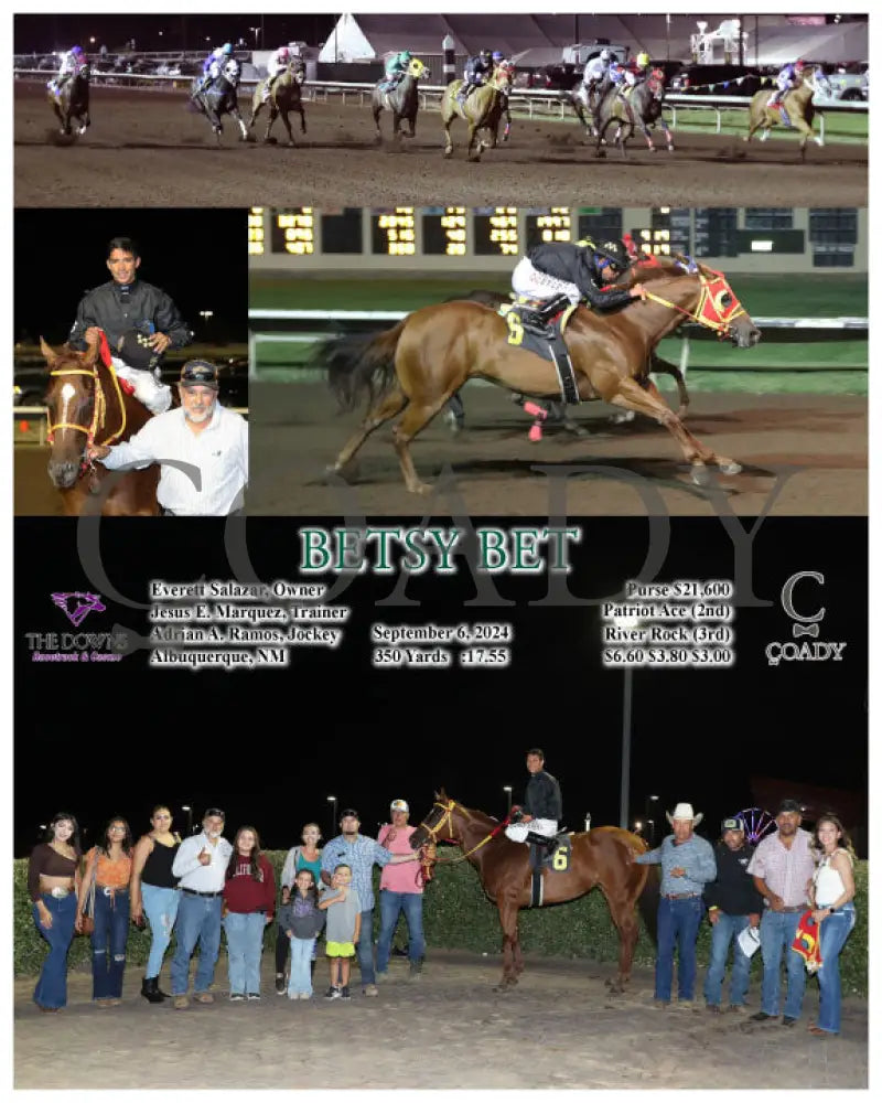 Betsy Bet - 09-06-24 R08 Alb Downs At Albuquerque