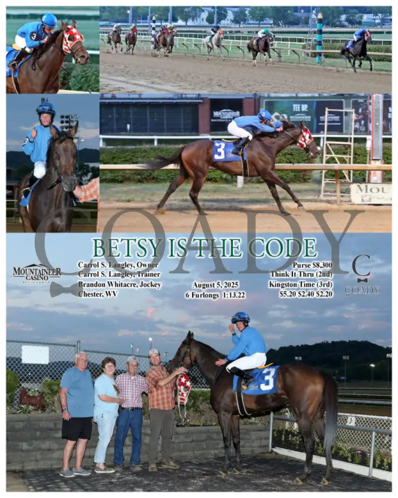 BETSY IS THE CODE - 08-05-25 - R04 - MNR Mountaineer Park