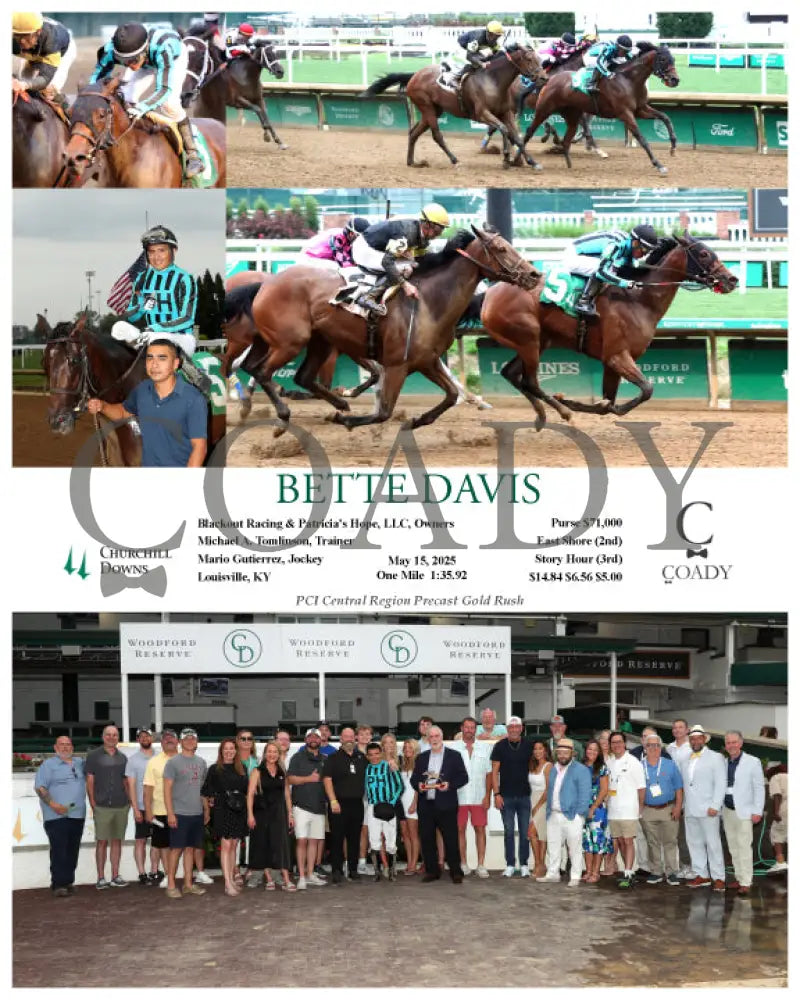 BETTE DAVIS - 05-15-25 - R06 - CD - G Churchill Downs