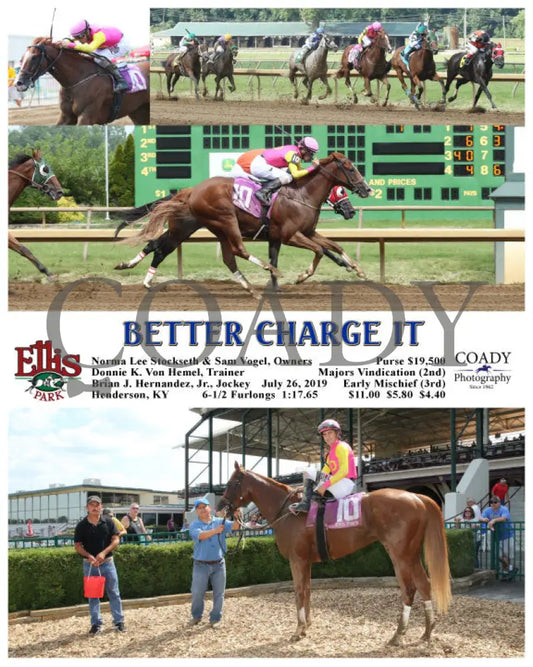 Better Charge It - 07-26-19 R07 Elp Ellis Park