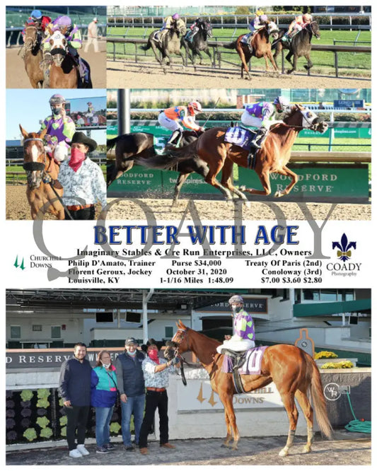 Better With Age - 10-31-20 R10 Cd Churchill Downs