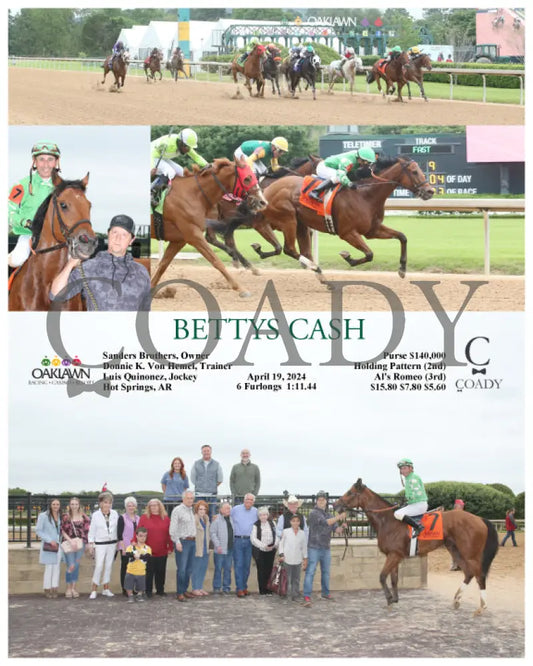 Bettys Cash - 041924 Race 09 Op Oaklawn Park