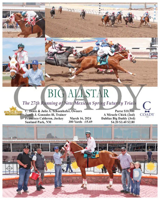 Big Allstar - The 27Th Running Of New Mexican Spring Futurity Trials 03 - 16 - 24 R04 Sun Sunland