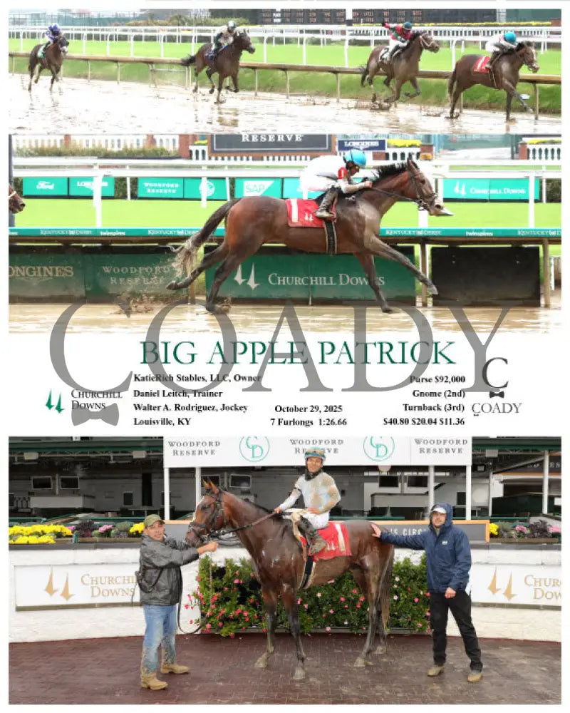 BIG APPLE PATRICK - 10-29-25 - R07 - CD Churchill Downs