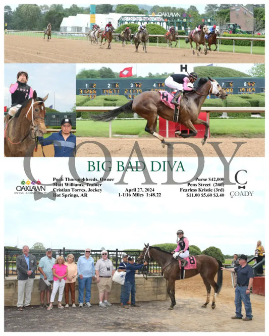 Big Bad Diva - 04-27-24 R07 Op Oaklawn Park