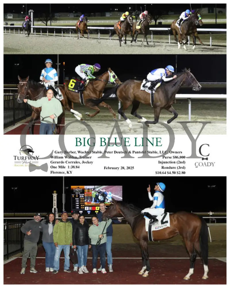 BIG BLUE LINE - 02-28-25 - R08 - TP Turfway Park