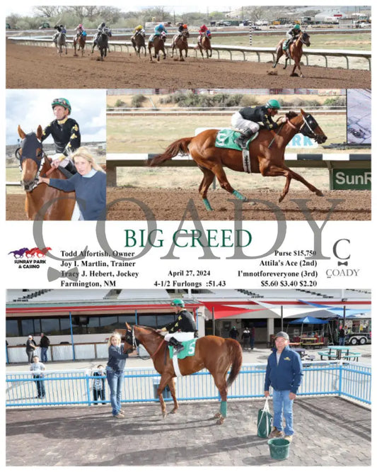 Big Creed - 04-27-24 R11 Srp Sunray Park