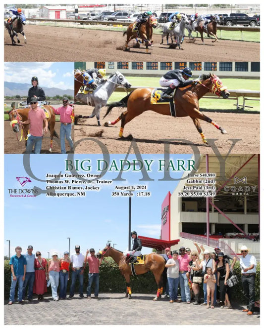 Big Daddy Farr - 08-04-24 R02 Alb Downs At Albuquerque