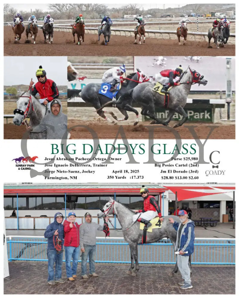BIG DADDYS GLASS - 04-18-25 - R08 - SRP SunRay Park