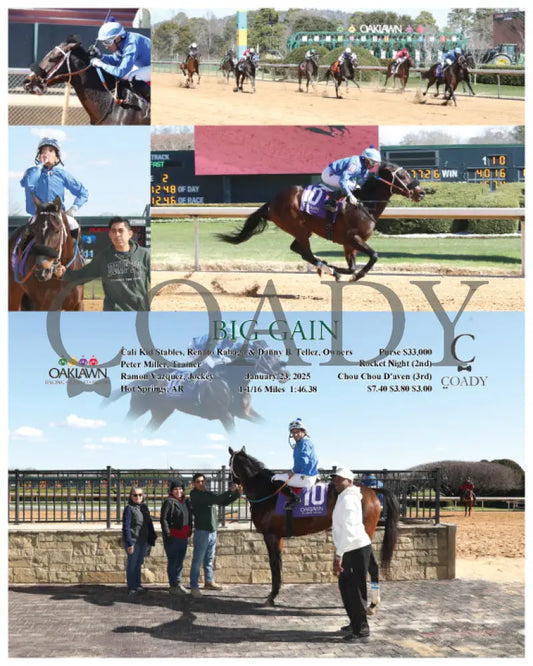 Big Gain - 01-23-25 R02 Op Oaklawn Park
