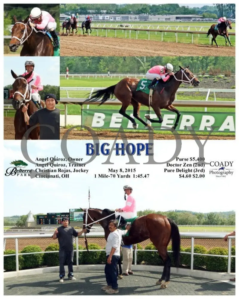Big Hope - 050815 Race 03 Btp Belterra Park
