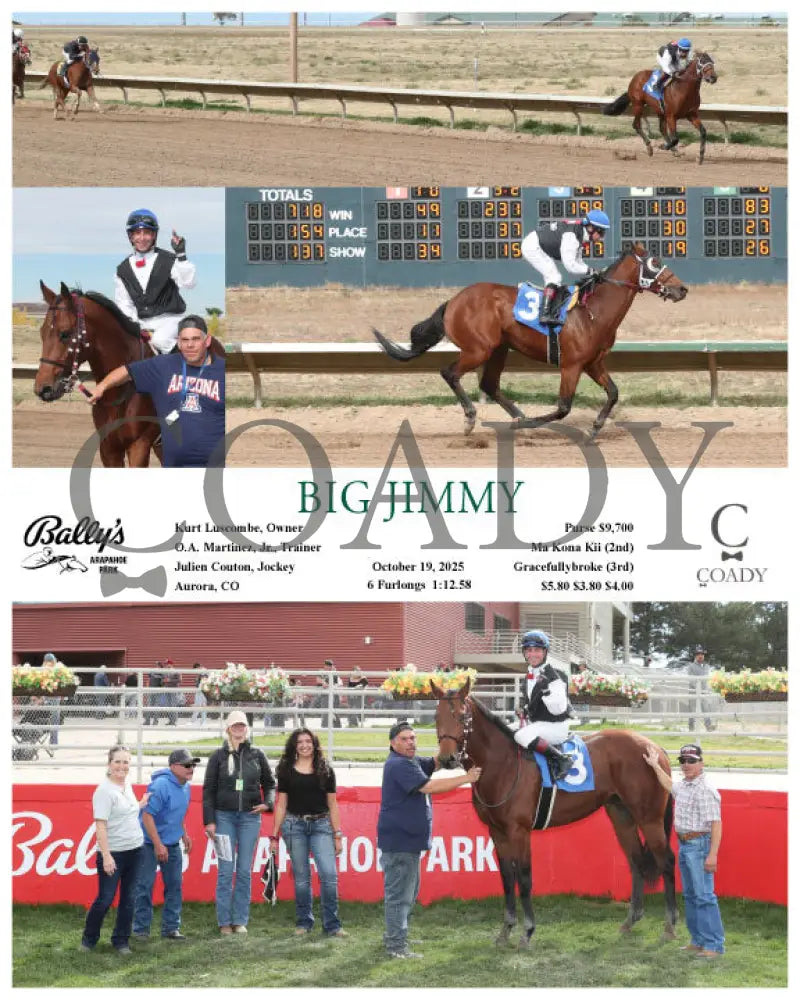 BIG JIMMY - 10-19-25 - R03 - ARP Arapahoe Park