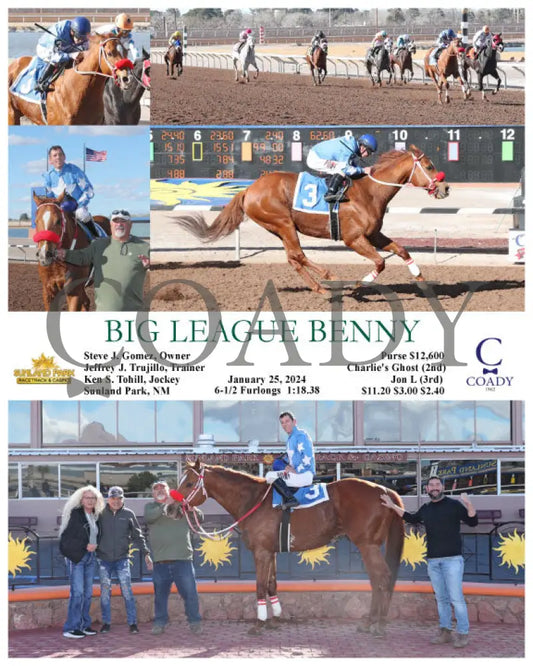 Big League Benny - 01-25-24 R07 Sun Sunland Park