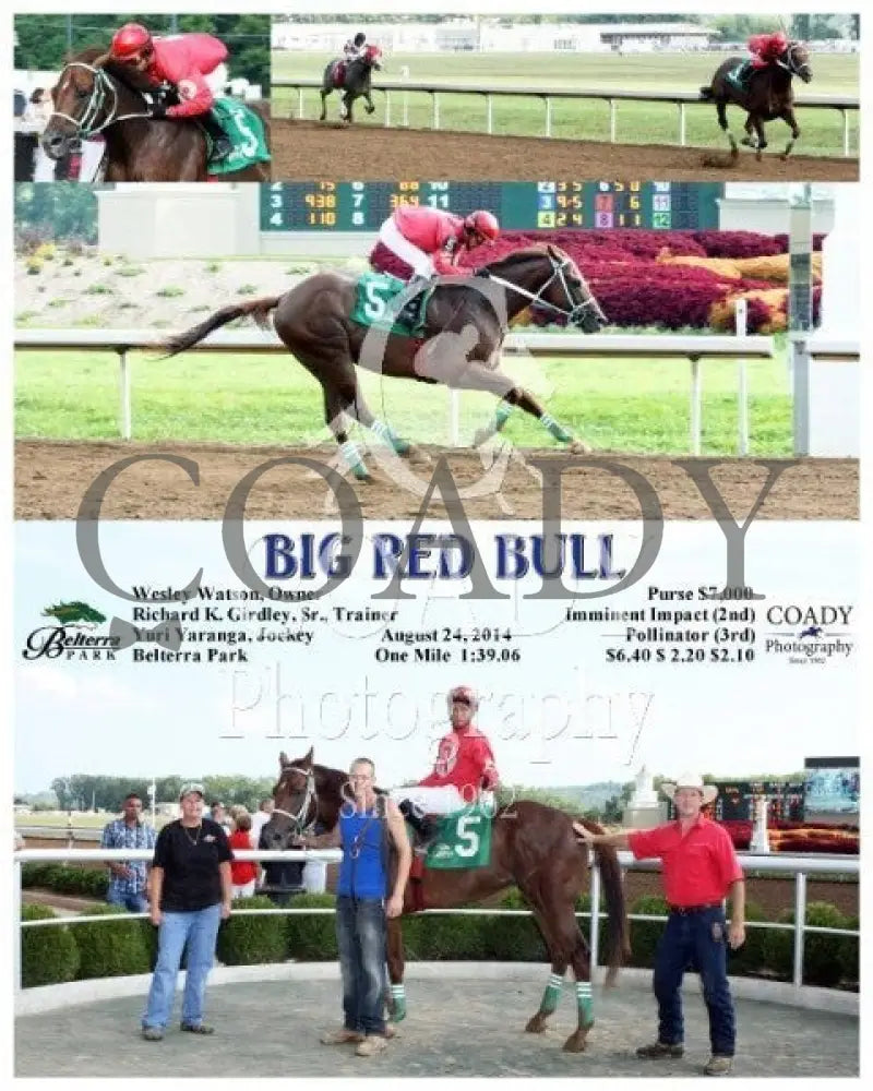 BIG RED BULL - 082414 - Race 08 - BTP - Coady Media - Kurtis Coady Photography