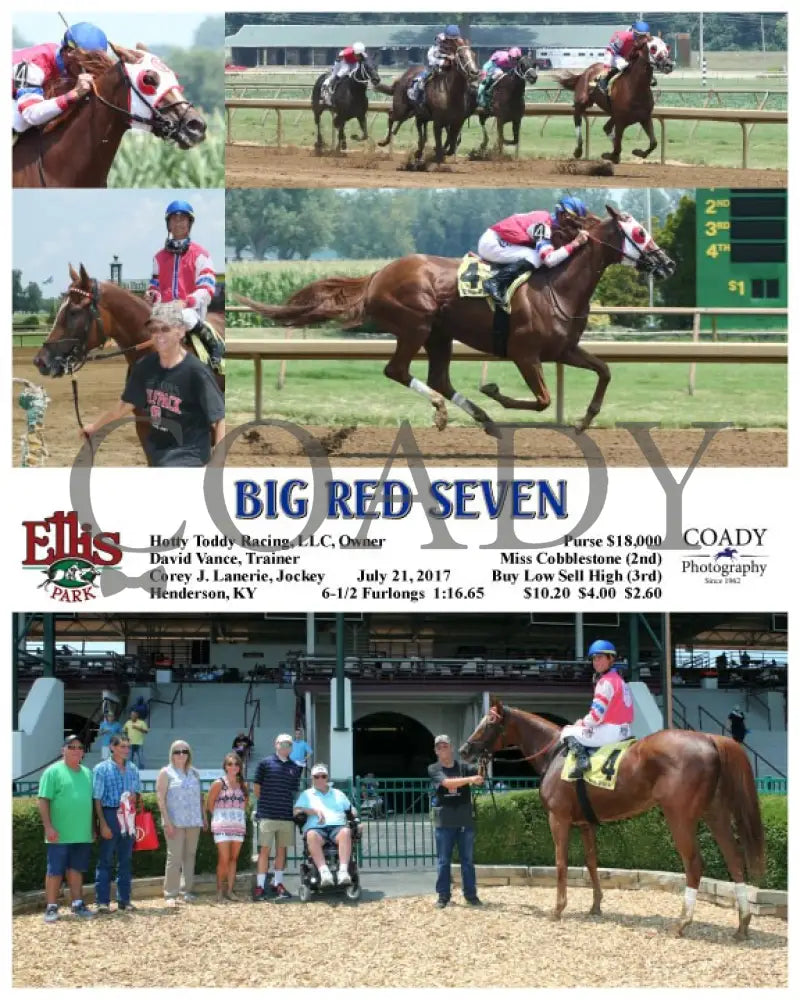 Big Red Seven - 072117 Race 02 Elp Ellis Park