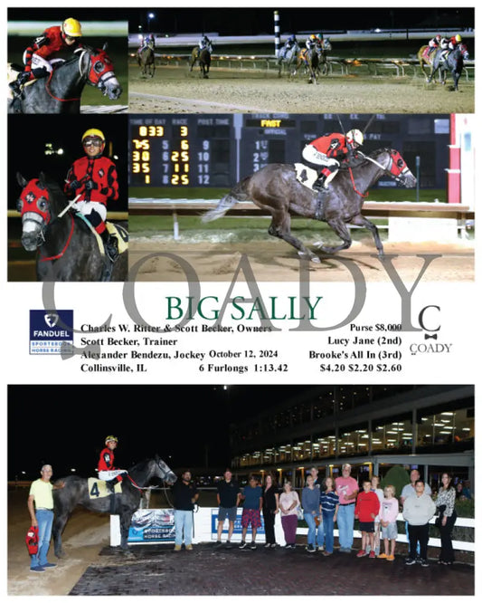 Big Sally - 10-12-24 R03 Fan Fanduel Sportsbook Horse Racing