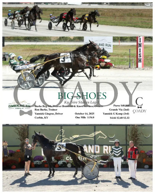 BIG SHOES - 101425 - Race 05 - CMR Presque Isle Downs