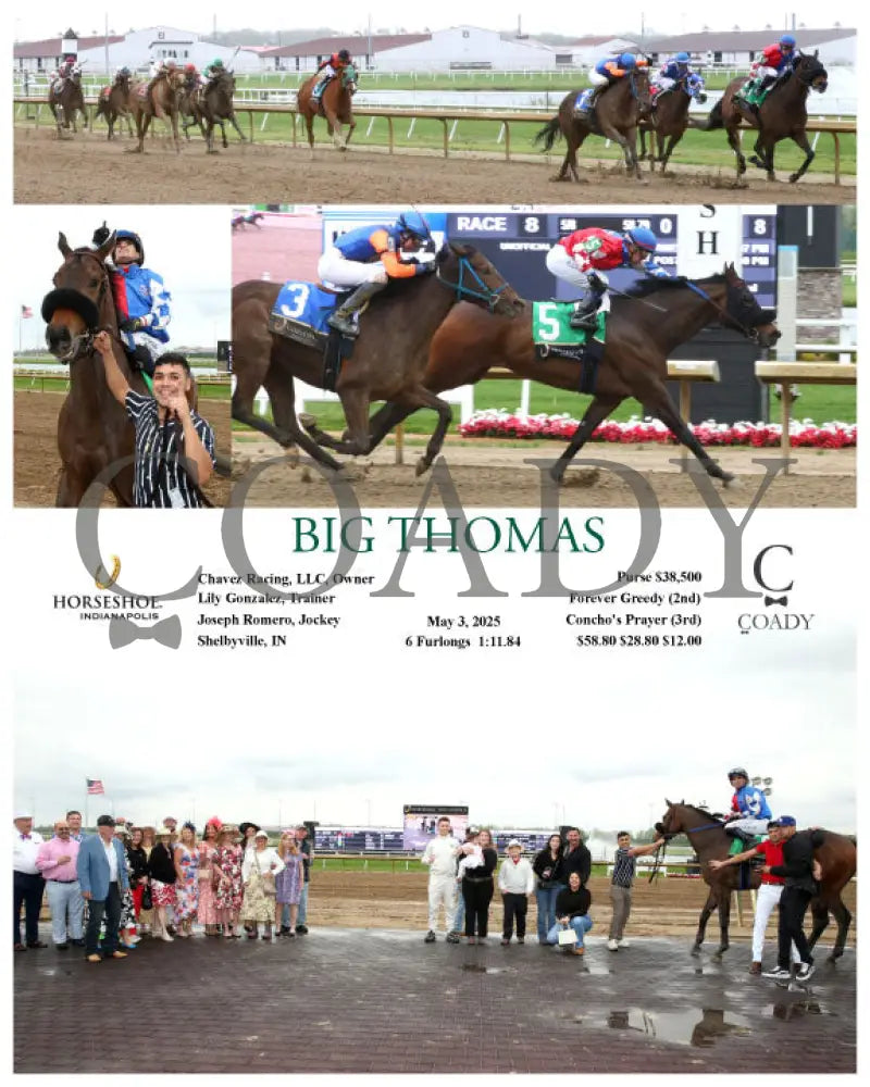 BIG THOMAS - 05-03-25 - R08 - IND Indiana Grand