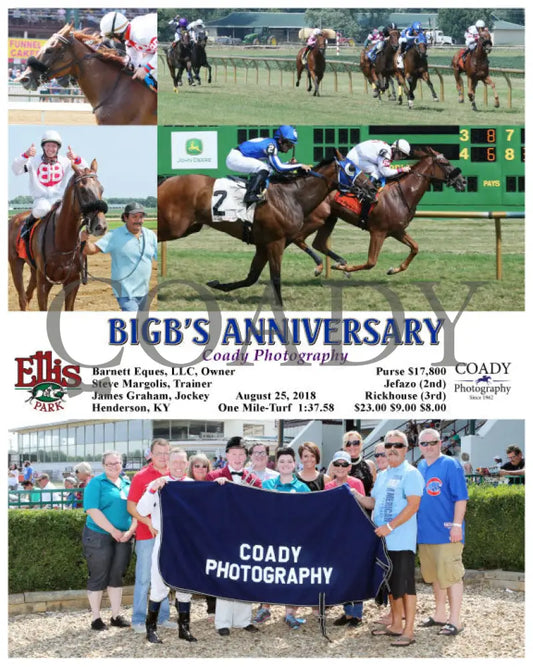 Bigb’s Anniversary - 082518 Race 04 Elp Group Ellis Park