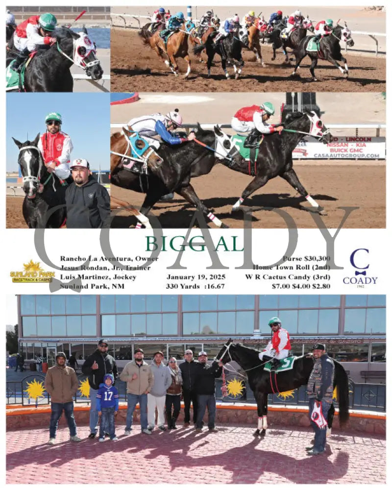 Bigg Al - 01-19-25 R04 Sun Turfway Park