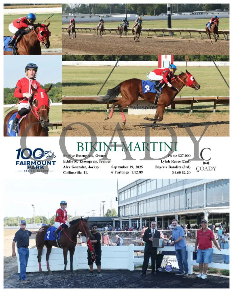 BIKINI MARTINI - 09-19-25 - R06 - FP Fanduel Sportsbook Horse Racing
