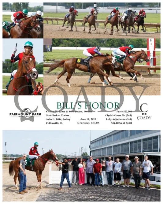 BILL’S HONOR - 06-10-25 - R06 - FP Fanduel Sportsbook Horse Racing