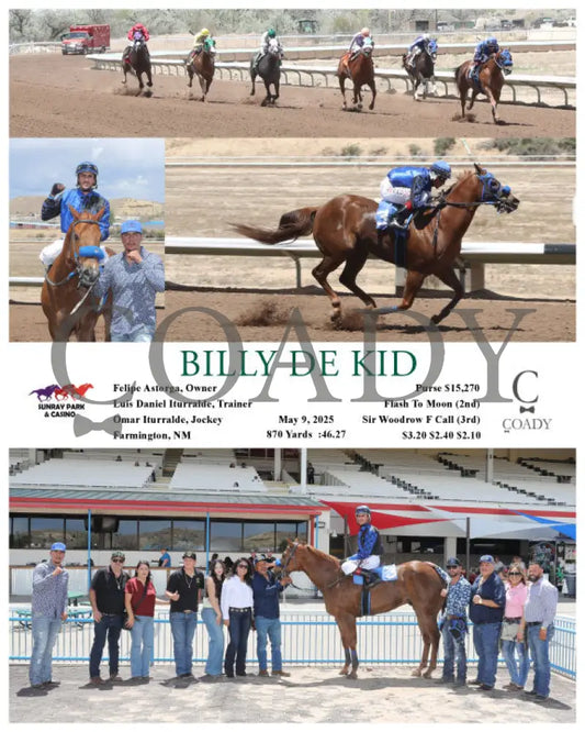 BILLY DE KID - 05-09-25 - R01 - SRP SunRay Park