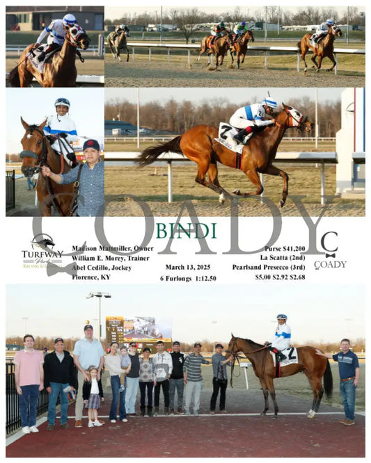 BINDI - 031325 - Race 03 - TP Turfway Park